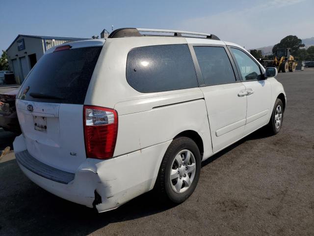 KNDMB233086208644 - 2008 KIA SEDONA EX WHITE photo 3