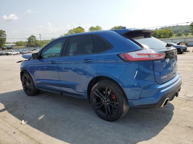 2FMPK4AP4KBB36348 - 2019 FORD EDGE ST BLUE photo 2