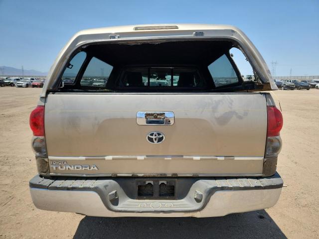 5TBRU541X7S451108 - 2007 TOYOTA TUNDRA DOUBLE CAB SR5 TAN photo 6