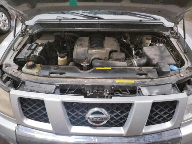 5N1AA08B96N742444 - 2006 NISSAN ARMADA SE SILVER photo 11