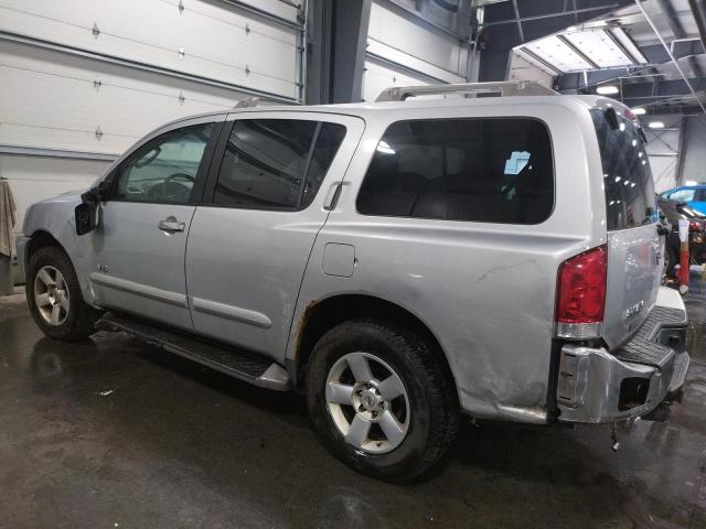 5N1AA08B96N742444 - 2006 NISSAN ARMADA SE SILVER photo 2