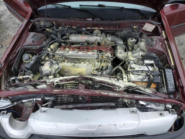 4T1SV21E6MU344216 - 1991 TOYOTA CAMRY DLX 勃艮第红 照片 11