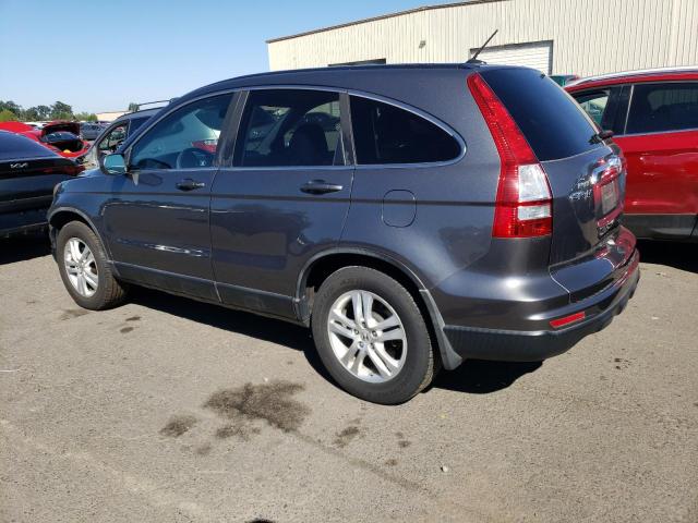 5J6RE4H79AL051802 - 2010 HONDA CR-V EXL SILVER photo 2