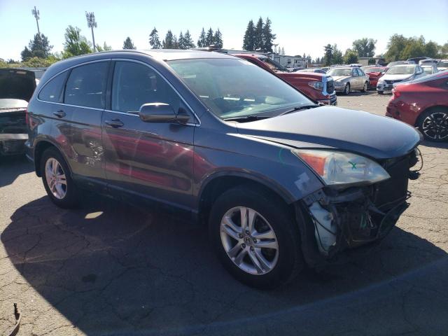 5J6RE4H79AL051802 - 2010 HONDA CR-V EXL SILVER photo 4