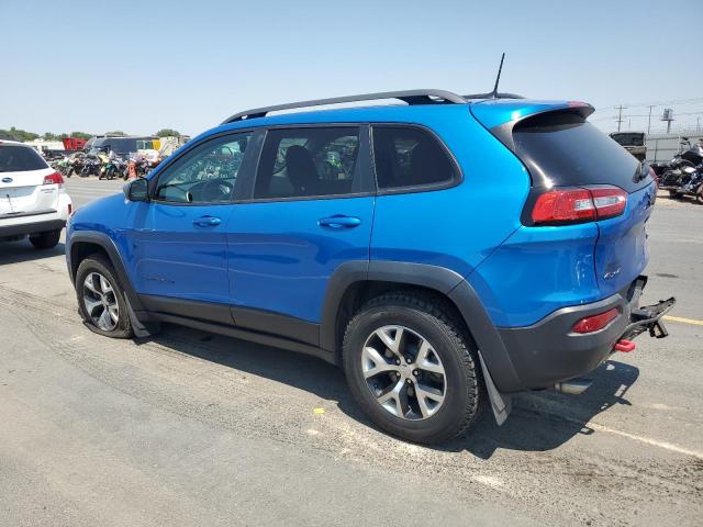 1C4PJMBSXHW595644 - 2017 JEEP CHEROKEE TRAILHAWK BLUE photo 2