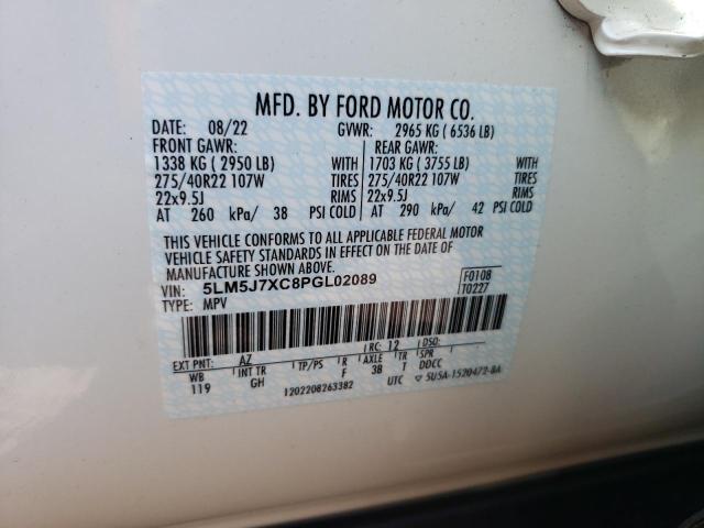 5LM5J7XC8PGL02089 - 2023 LINCOLN AVIATOR RESERVE WHITE photo 14