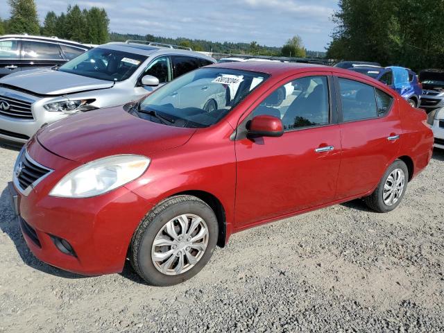 3N1CN7AP5CL932207 - 2012 NISSAN VERSA S RED photo 1