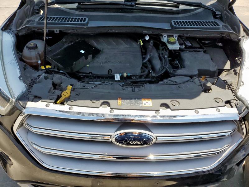 1FMCU0HD0JUB10951 - 2018 FORD ESCAPE SEL BLACK photo 12