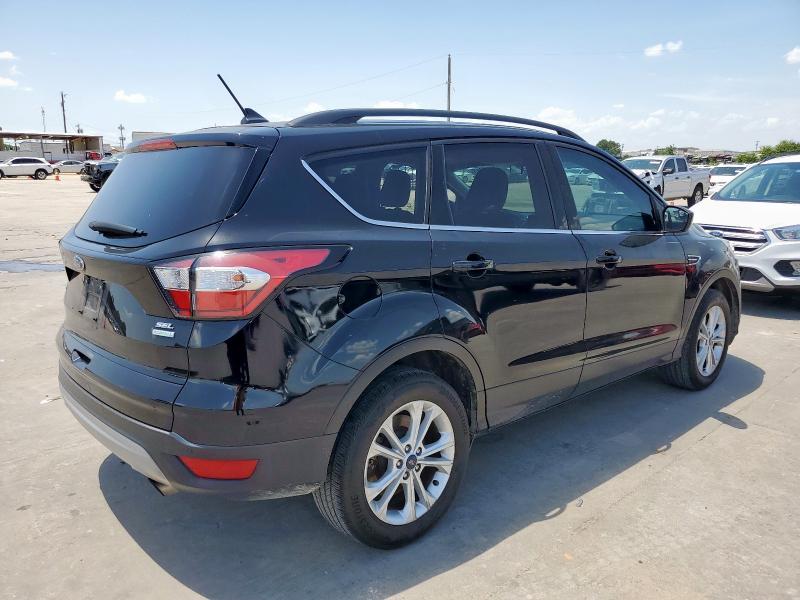 1FMCU0HD0JUB10951 - 2018 FORD ESCAPE SEL BLACK photo 3