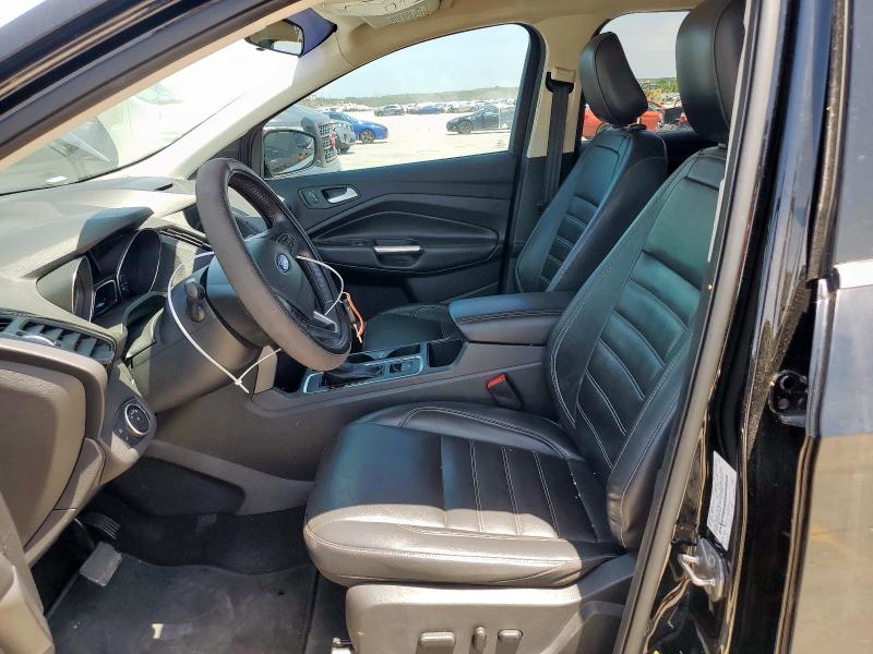 1FMCU0HD0JUB10951 - 2018 FORD ESCAPE SEL BLACK photo 7