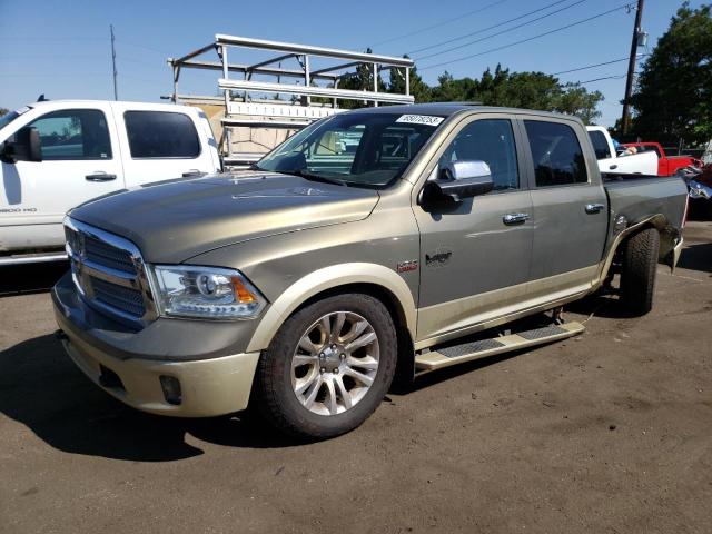 1C6RR7PT1DS623537 - 2013 RAM 1500 LONGHORN GREEN photo 1