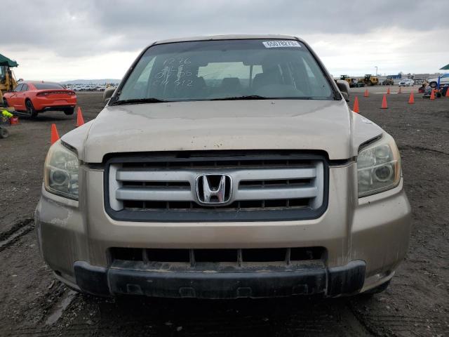 5FNYF28756B038669 - 2006 HONDA PILOT EX GOLD photo 5