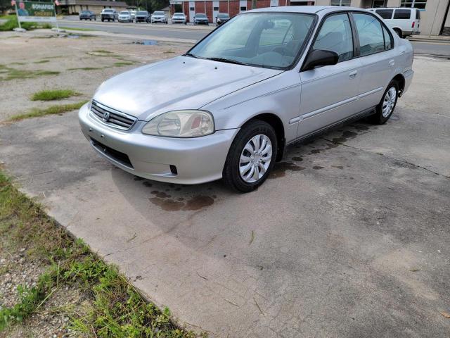 2HGEJ6610YH586441 - 2000 HONDA CIVIC BASE SILVER photo 2