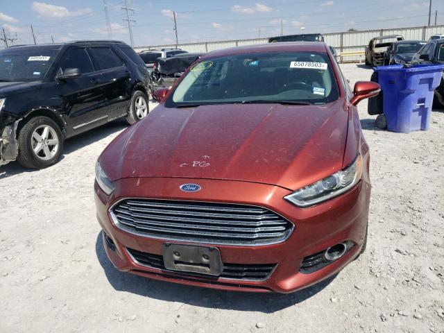 3FA6P0K95ER258321 - 2014 FORD FUSION TITANIUM ORANGE photo 5