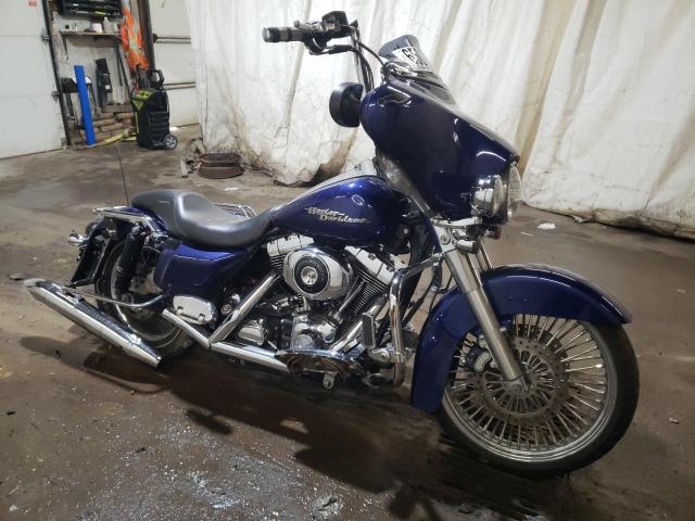 1HD1KBW126Y635952 - 2006 HARLEY-DAVIDSON FLHXI BLUE photo 1