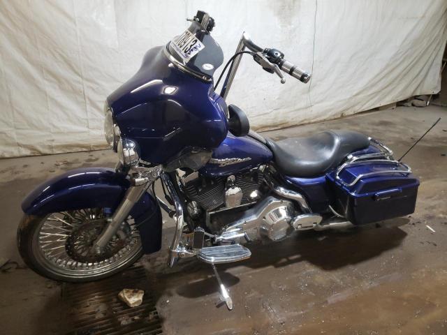 1HD1KBW126Y635952 - 2006 HARLEY-DAVIDSON FLHXI BLUE photo 2