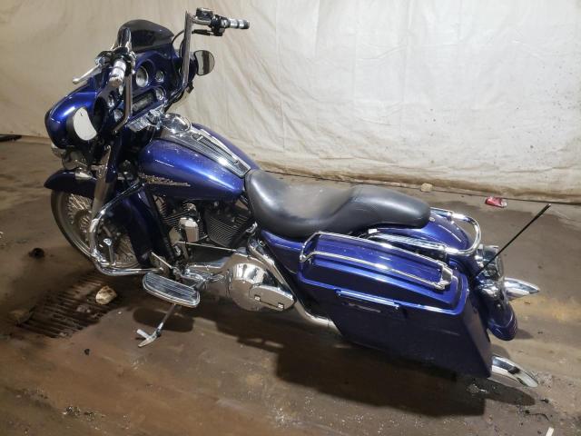 1HD1KBW126Y635952 - 2006 HARLEY-DAVIDSON FLHXI BLUE photo 3