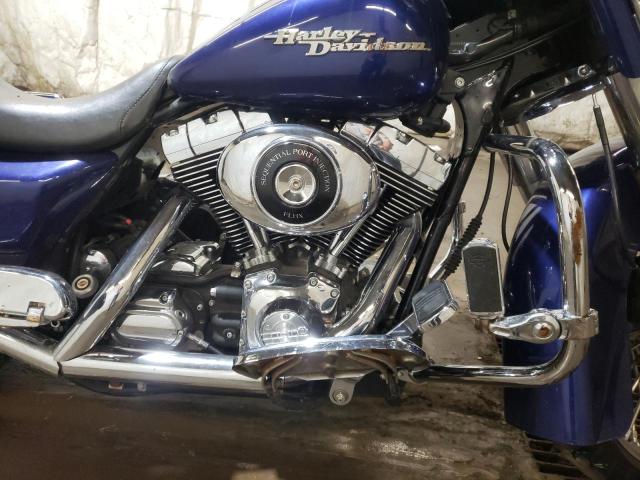 1HD1KBW126Y635952 - 2006 HARLEY-DAVIDSON FLHXI BLUE photo 7