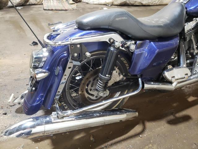 1HD1KBW126Y635952 - 2006 HARLEY-DAVIDSON FLHXI BLUE photo 9