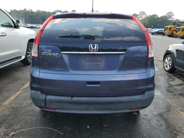 JHLRM3H71CC008788 - 2012 HONDA CR-V EXL BLUE photo 6