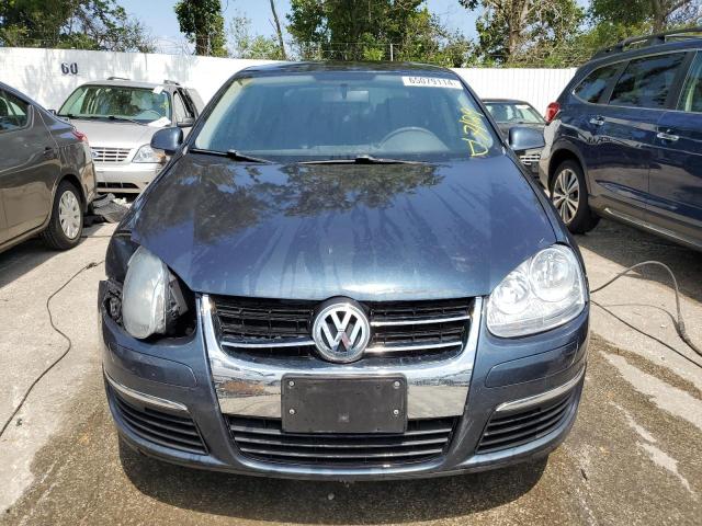 3VWJX7AJ6AM003416 - 2010 VOLKSWAGEN JETTA S BLUE photo 5