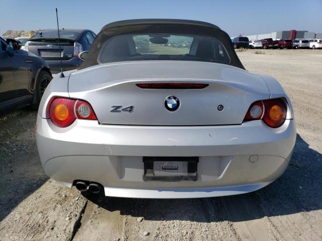 4USBT53534LU06860 - 2004 BMW Z4 3.0 SILVER photo 6