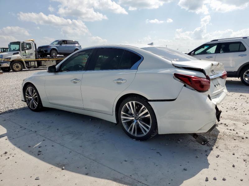 JN1EV7AP5JM359689 - 2018 INFINITI Q50 LUXE Ağ foto 2