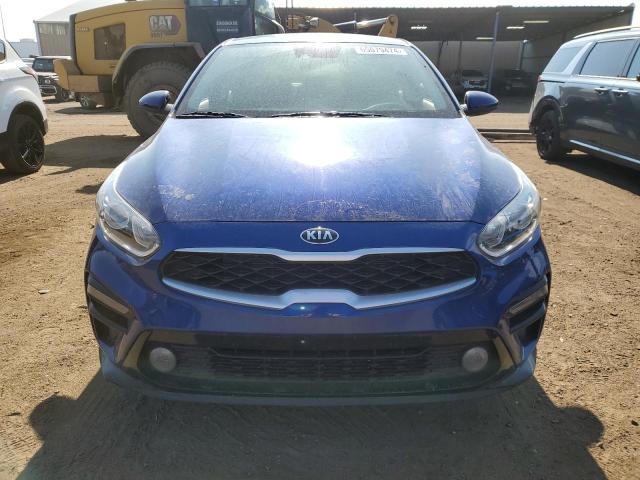 3KPF24AD8ME385608 - 2021 KIA FORTE FE BLUE photo 5