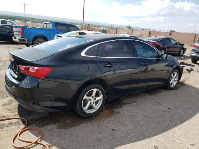 1G1ZB5STXHF255049 - 2017 CHEVROLET MALIBU LS BLACK photo 3