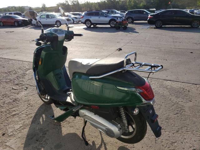 LC2DBJ143KC100238 - 2019 KYMCO USA INC LIKE 150 GREEN photo 3