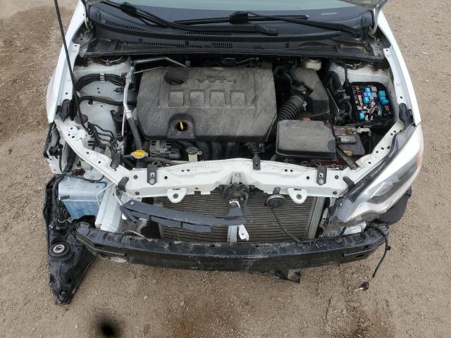 2T1BURHE9GC734864 - 2016 TOYOTA COROLLA L WHITE photo 11