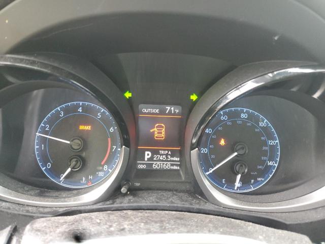 2T1BURHE9GC734864 - 2016 TOYOTA COROLLA L WHITE photo 9