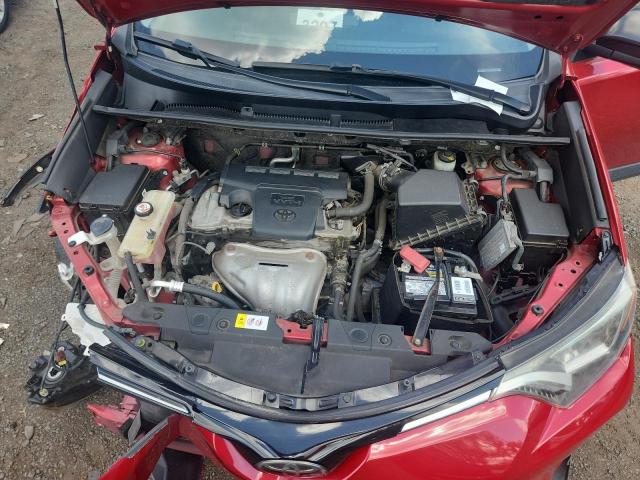 JTMBFREV3HJ123359 - 2017 TOYOTA RAV4 LE 红色 照片 12