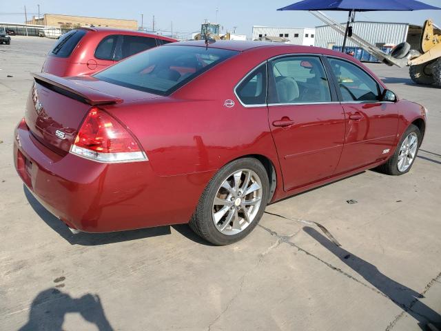 2G1WD58C579345687 - 2007 CHEVROLET IMPALA SUPER SPORT BURGUNDY photo 3