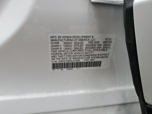 5J8YE1H46SL015266 - 2025 ACURA MDX TECHNOLOGY 白色 照片 13