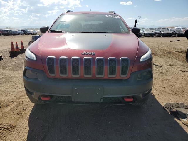 1C4PJMBS6GW309979 - 2016 JEEP CHEROKEE TRAILHAWK ბურგუნდია ფოტო 5