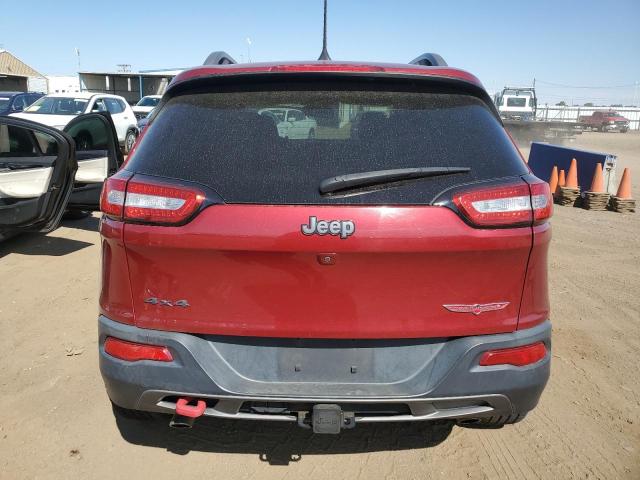 1C4PJMBS6GW309979 - 2016 JEEP CHEROKEE TRAILHAWK ბურგუნდია ფოტო 6