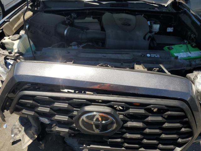 3TMCZ5AN8JM185052 - 2018 TOYOTA TACOMA DOUBLE CAB Grafito foto 11