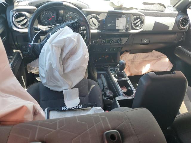 3TMCZ5AN8JM185052 - 2018 TOYOTA TACOMA DOUBLE CAB Grafito foto 8