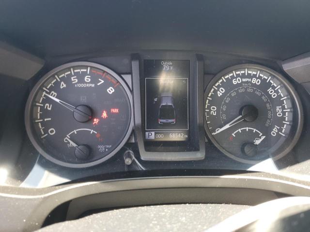 3TMCZ5AN8JM185052 - 2018 TOYOTA TACOMA DOUBLE CAB Grafito foto 9