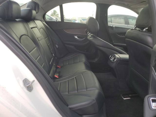 55SWF4KB9GU115544 - 2016 MERCEDES-BENZ C 300 4MATIC WHITE photo 10