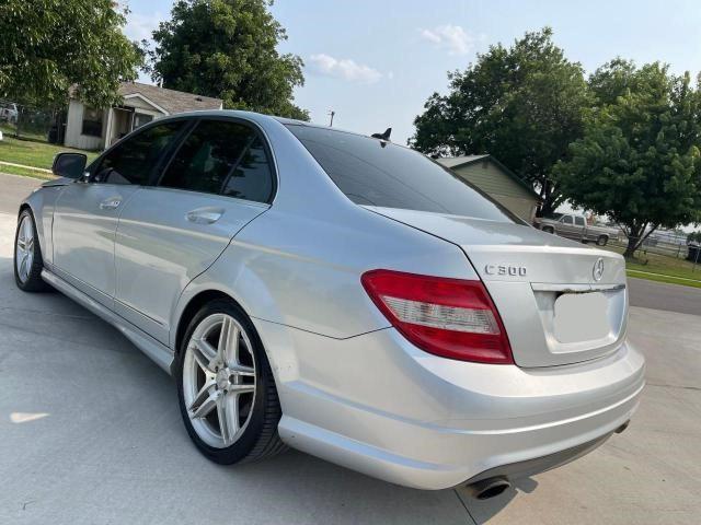 WDDGF54X58F020325 - 2008 MERCEDES-BENZ C 300 SILVER photo 3