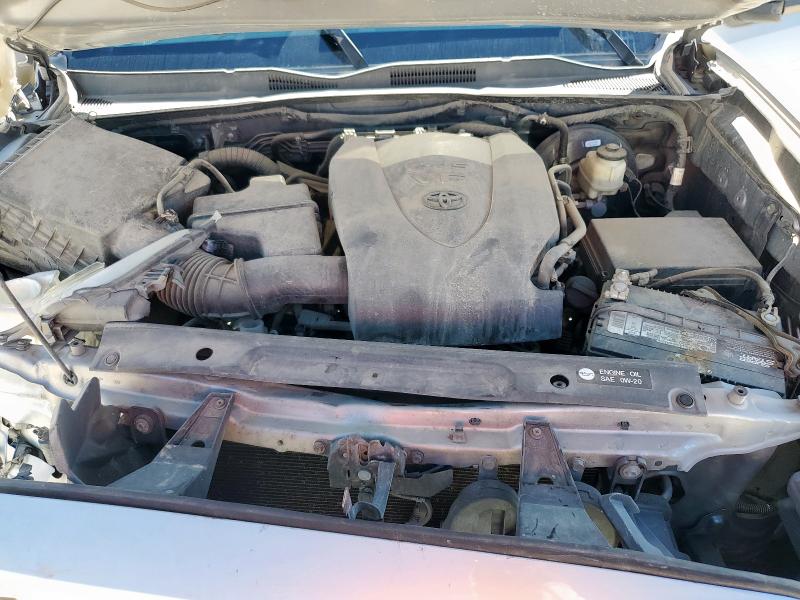 3TMAZ5CN0GM007150 - 2016 TOYOTA TACOMA DOUBLE CAB SILVER photo 11