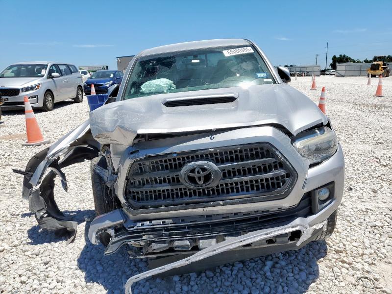 3TMAZ5CN0GM007150 - 2016 TOYOTA TACOMA DOUBLE CAB SILVER photo 5