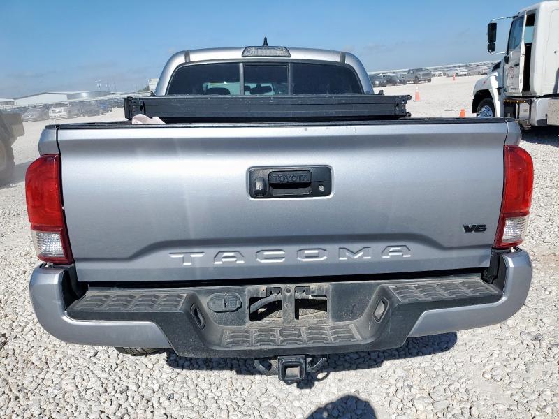 3TMAZ5CN0GM007150 - 2016 TOYOTA TACOMA DOUBLE CAB SILVER photo 6