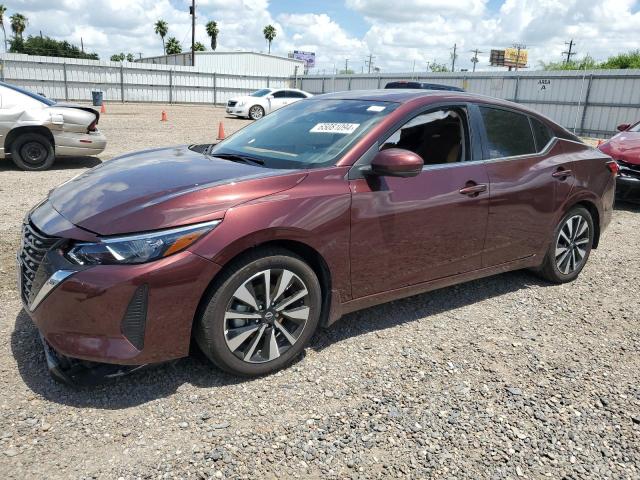 3N1AB8CV0RY246251 - 2024 NISSAN SENTRA SV MAROON photo 1