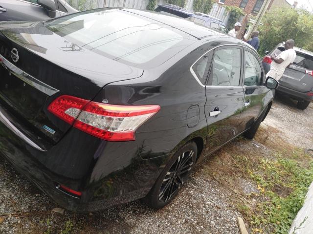 3N1AB7AP7DL697701 - 2013 NISSAN SENTRA S BLACK photo 4