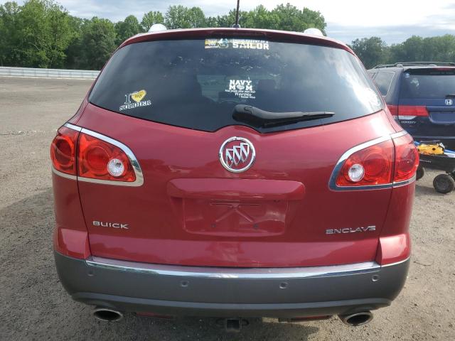 5GAKRCED4CJ181227 - 2012 BUICK ENCLAVE RED photo 6