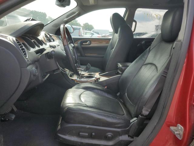 5GAKRCED4CJ181227 - 2012 BUICK ENCLAVE RED photo 7