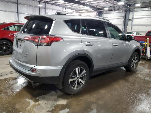 2T3RFREVXHW676106 - 2017 TOYOTA RAV4 XLE SILVER photo 3